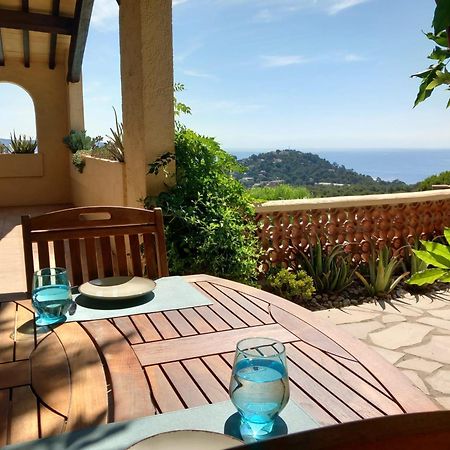 4-Star Private Villa With Heated Pool And Panoramic Sea View At Gulf De Saint Tropez Cavalaire-sur-Mer Exterior photo