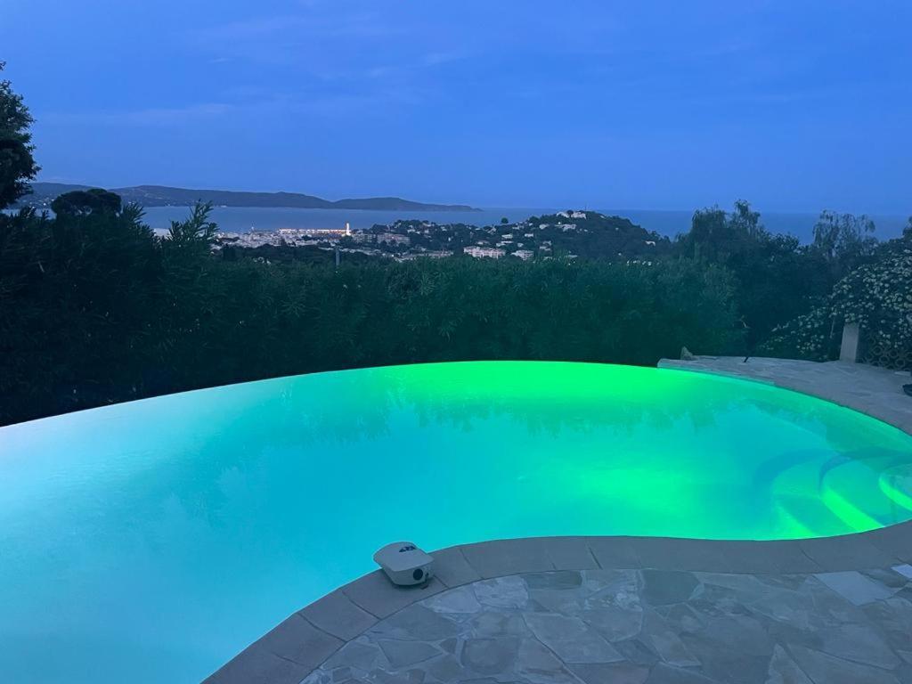 4-Star Private Villa With Heated Pool And Panoramic Sea View At Gulf De Saint Tropez Cavalaire-sur-Mer Exterior photo