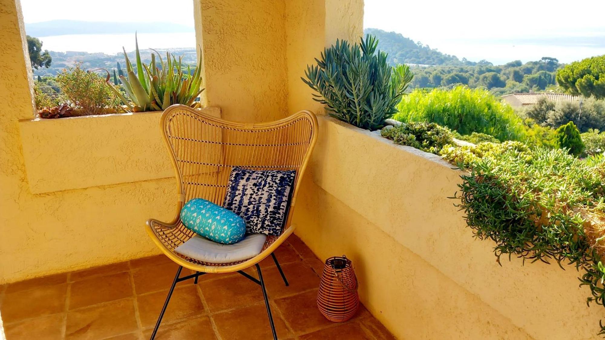 4-Star Private Villa With Heated Pool And Panoramic Sea View At Gulf De Saint Tropez Cavalaire-sur-Mer Exterior photo