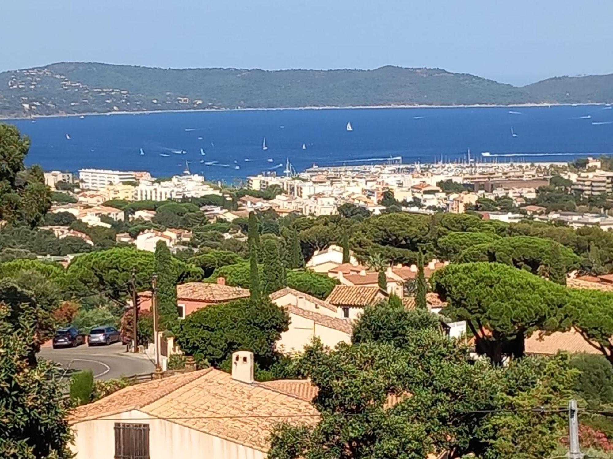4-Star Private Villa With Heated Pool And Panoramic Sea View At Gulf De Saint Tropez Cavalaire-sur-Mer Exterior photo