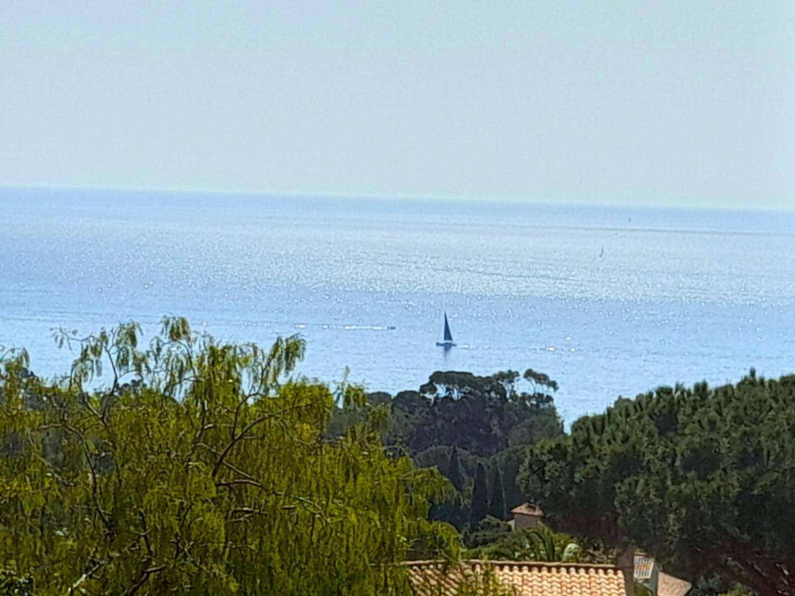 4-Star Private Villa With Heated Pool And Panoramic Sea View At Gulf De Saint Tropez Cavalaire-sur-Mer Exterior photo