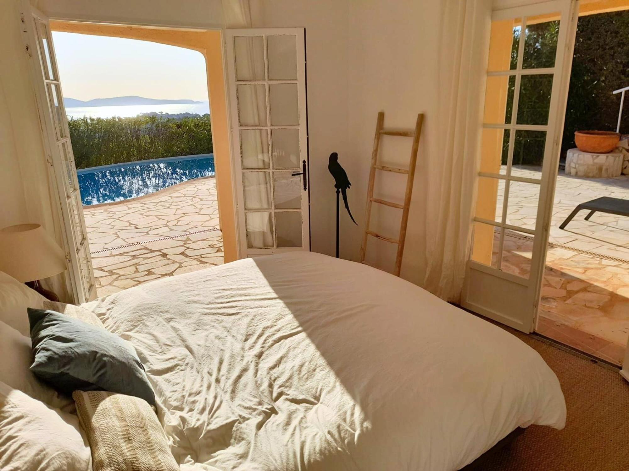 4-Star Private Villa With Heated Pool And Panoramic Sea View At Gulf De Saint Tropez Cavalaire-sur-Mer Exterior photo