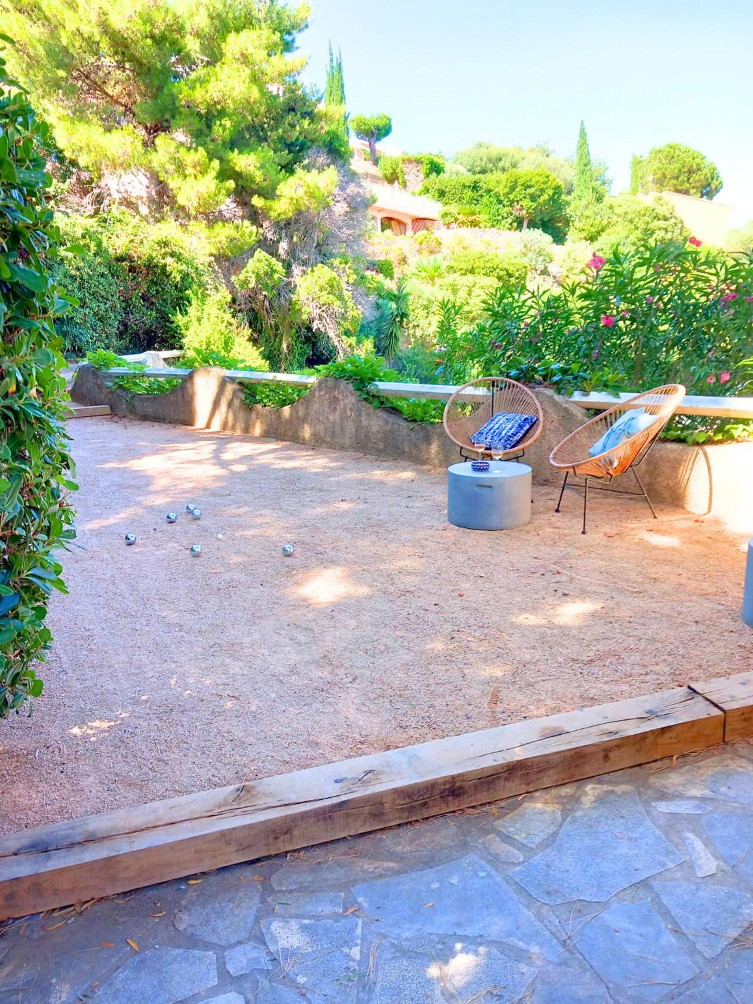 4-Star Private Villa With Heated Pool And Panoramic Sea View At Gulf De Saint Tropez Cavalaire-sur-Mer Exterior photo